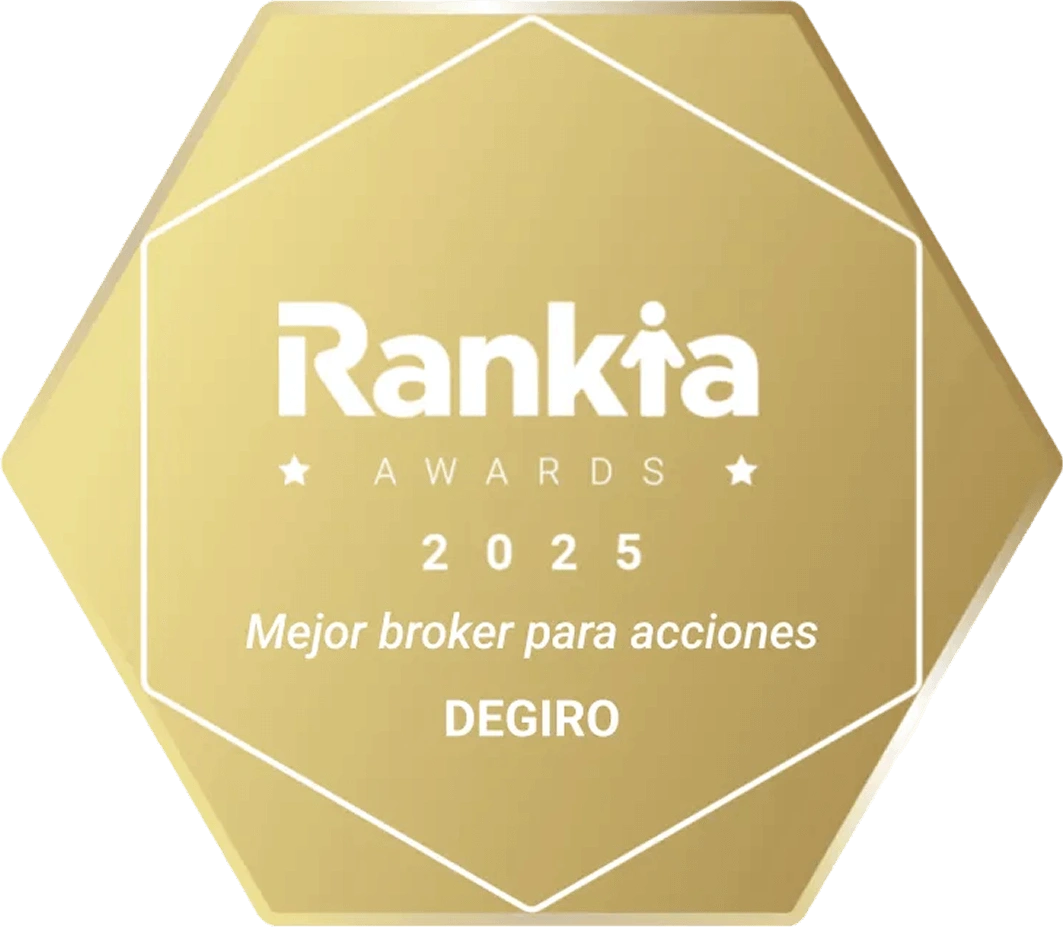 Premio Rankia 2025 per il miglior broker azionario assegnato a EXDEGIRO ES